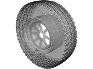 Tire 3D Model preview