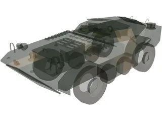 BRDM-1 3D Model preview