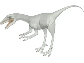 Compsognathus 3D Model preview