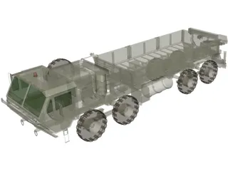 M977 Hemtt 3D Model preview