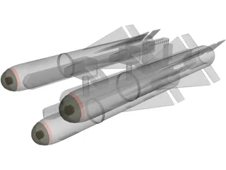 Maverick 3D Model preview