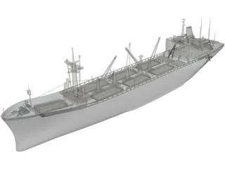 Trinidad Lines Cargolinier 3D Model preview