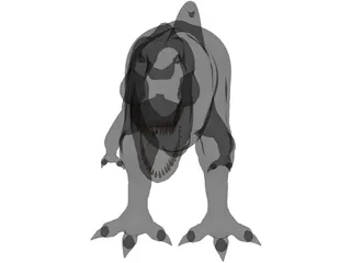 Tyrannosaurus Rex 3D Model preview