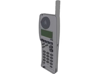 Phone Mobile Alcatel 3D Model preview