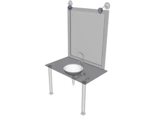 Basin 3D Model preview
