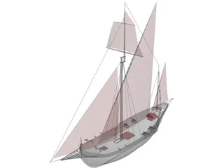 Corsair 3D Model preview