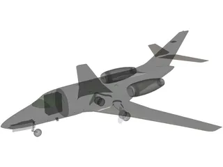 Dassault Falcon 3D Model preview
