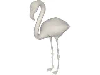 Flamingo 3D Model preview