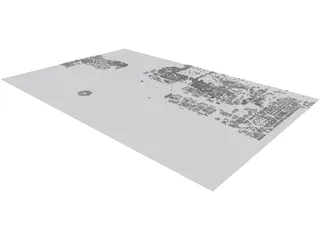 City Washington (DC) 3D Model preview