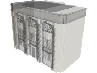 Illinois Cleaners 3D Model preview