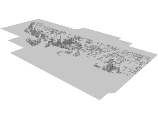 City Miami (Florida) 3D Model preview