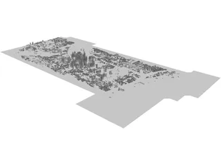 City Philadelphia (Pennsylvania) 3D Model preview