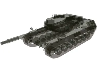 Leopard 3D Model preview