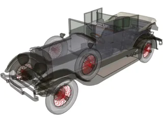 Lincoln 3D Model preview