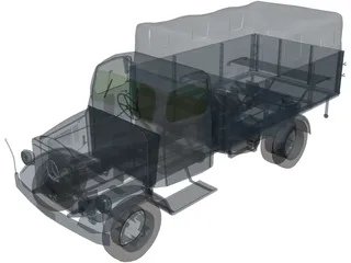 Mercedes-Benz L 3000 3D Model preview