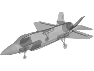 Lockheed Martin JSF F-35 3D Model preview