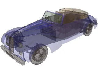 Talbot Lago (1959) 3D Model preview