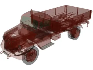 Opel Blitz 3D Model preview