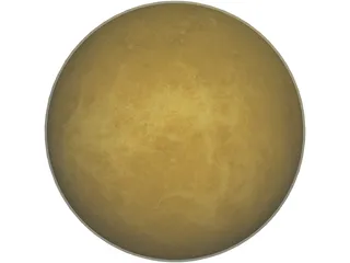 Planet Venus 3D Model preview