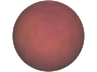 Planet Mars 3D Model preview