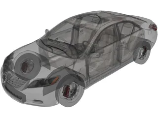 Toyota Camry (2007) 3D Model preview
