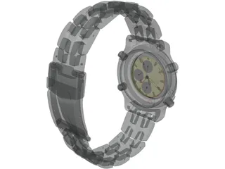Racer Watch 3D Model preview