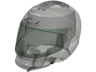 Helmet Shoei 3D Model preview
