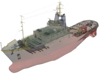 Smit Rotterdam 3D Model preview
