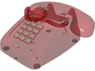 Telephone 3D Model preview