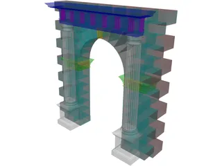 Arch 3D Model preview