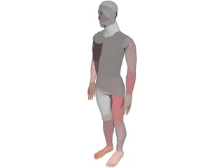 Man 3D Model preview