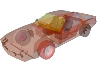 Chevrolet Berlinetta (1983) 3D Model preview