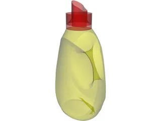 Bottle 3D Model preview