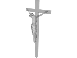 Crucifix 3D Model preview