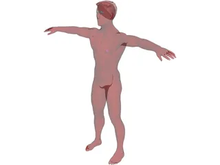 Man 3D Model preview