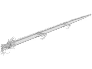Dragon 3D Model preview