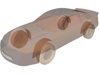 Chevrolet Monte Carlo Stock Car (1995) 3D Model preview