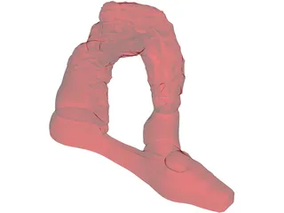 Arch Delicate 3D Model preview