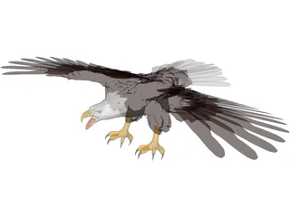 Eagle 3D Model preview