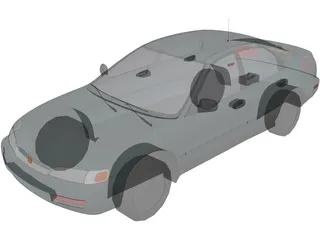 Honda Accord (1997) 3D Model preview