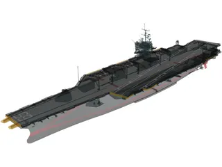 CVN-65 Enterprise 3D Model preview