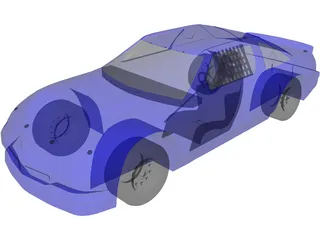 NASCAR 3D Model preview