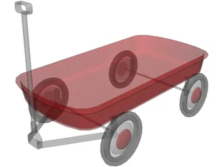 Wagon 3D Model preview