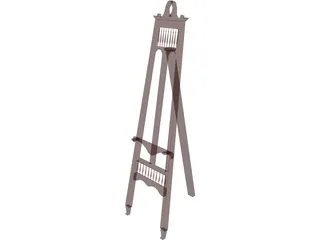 Easel 3D Model preview