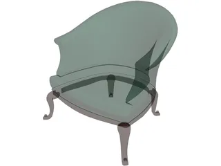 Chair Lounge 3D Model preview