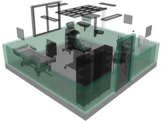 Gynecology Office 3D Model preview
