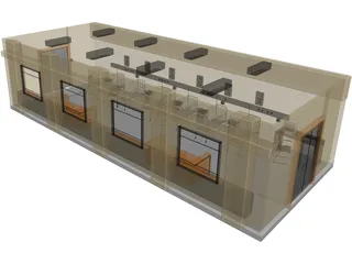 Paediatrics Ward 3D Model preview