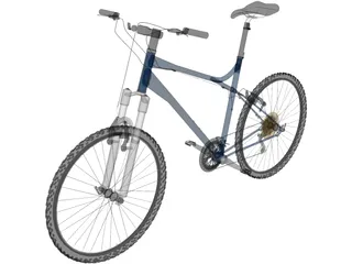 Bike Cross 3D Model preview