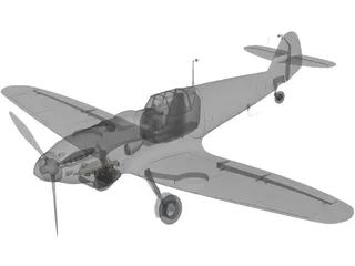 Messerschmitt 3D Model preview