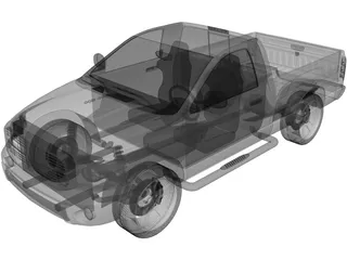Dodge Ram 1500 3D Model preview